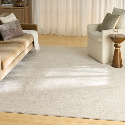 Nourison Home Shadows  Ivory Grey  Traditional