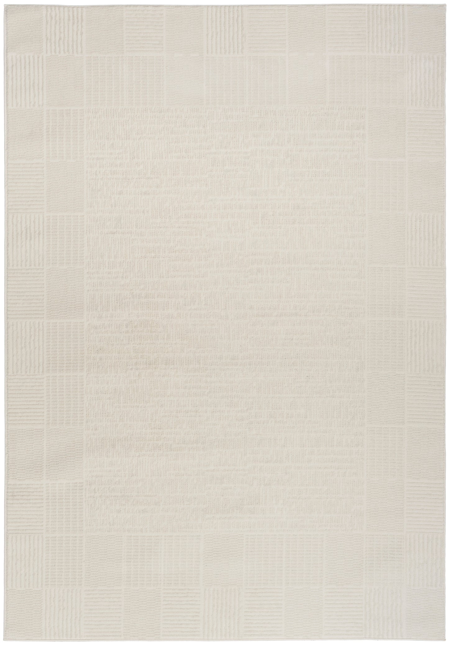 Nourison Home Nordic NRC07 Ivory Contemporary Power-loomed Rug