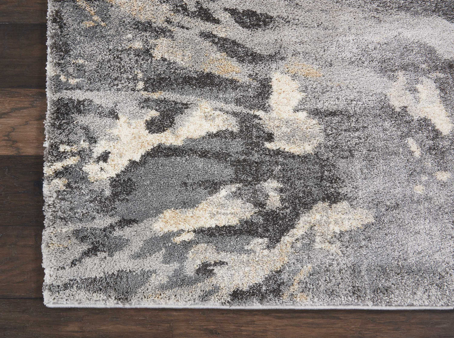 Nourison Home Fusion  Grey  Contemporary