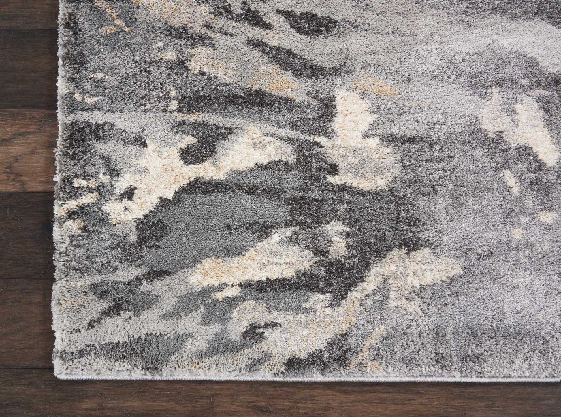Nourison Home Fusion  Grey  Contemporary