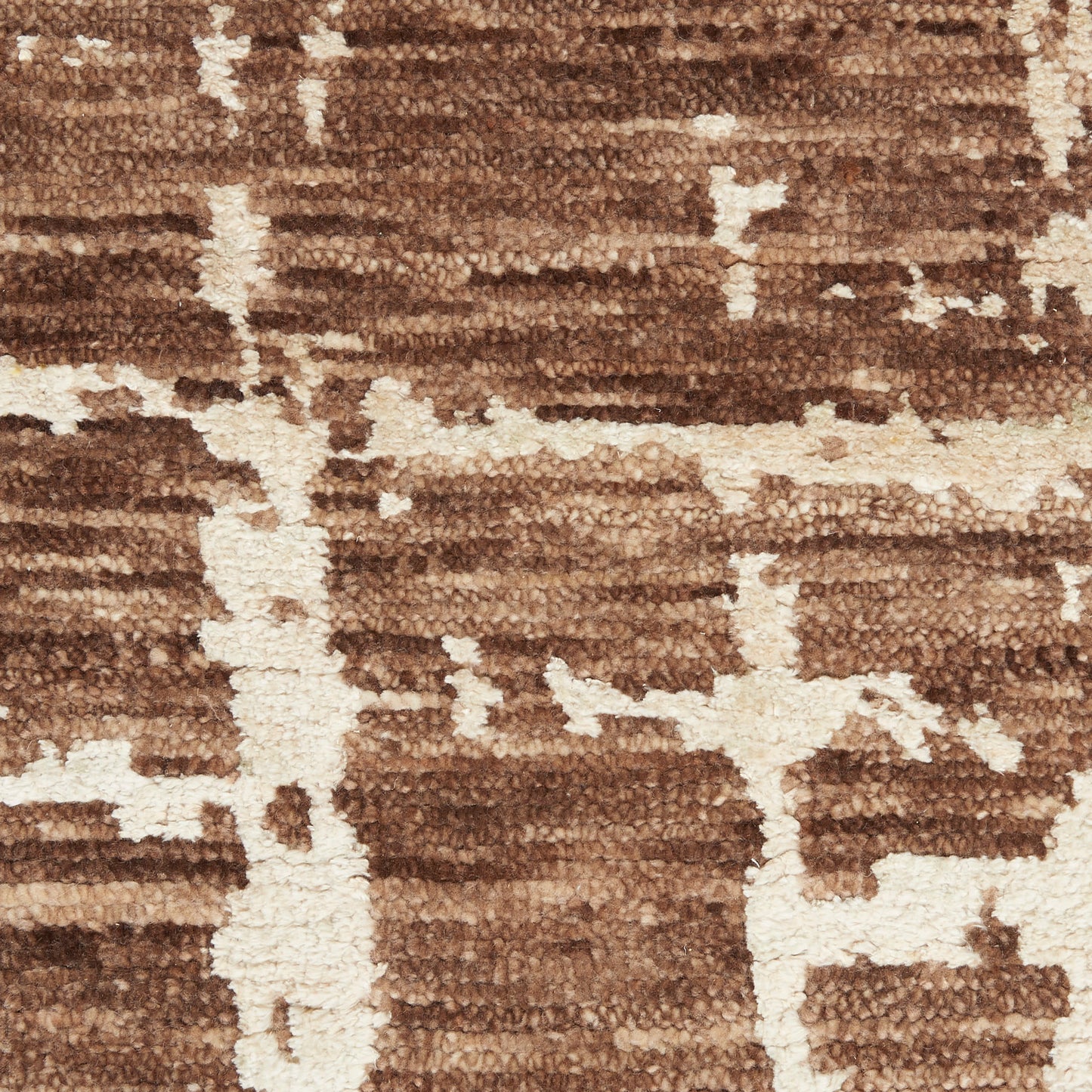 Nourison Home Luna  Mocha Ivory  Contemporary