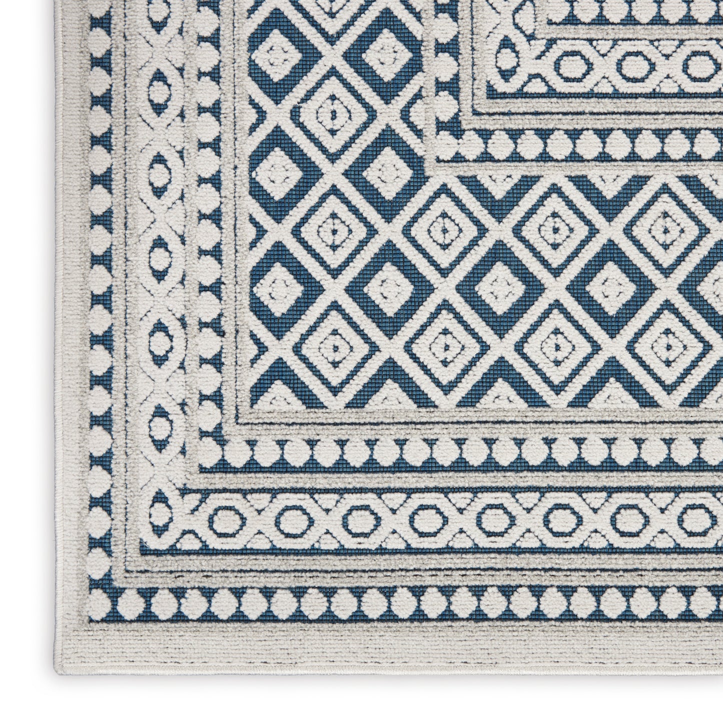 Nourison Home Key Largo  Blue  Transitional