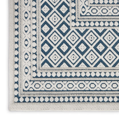 Nourison Home Key Largo  Blue  Transitional