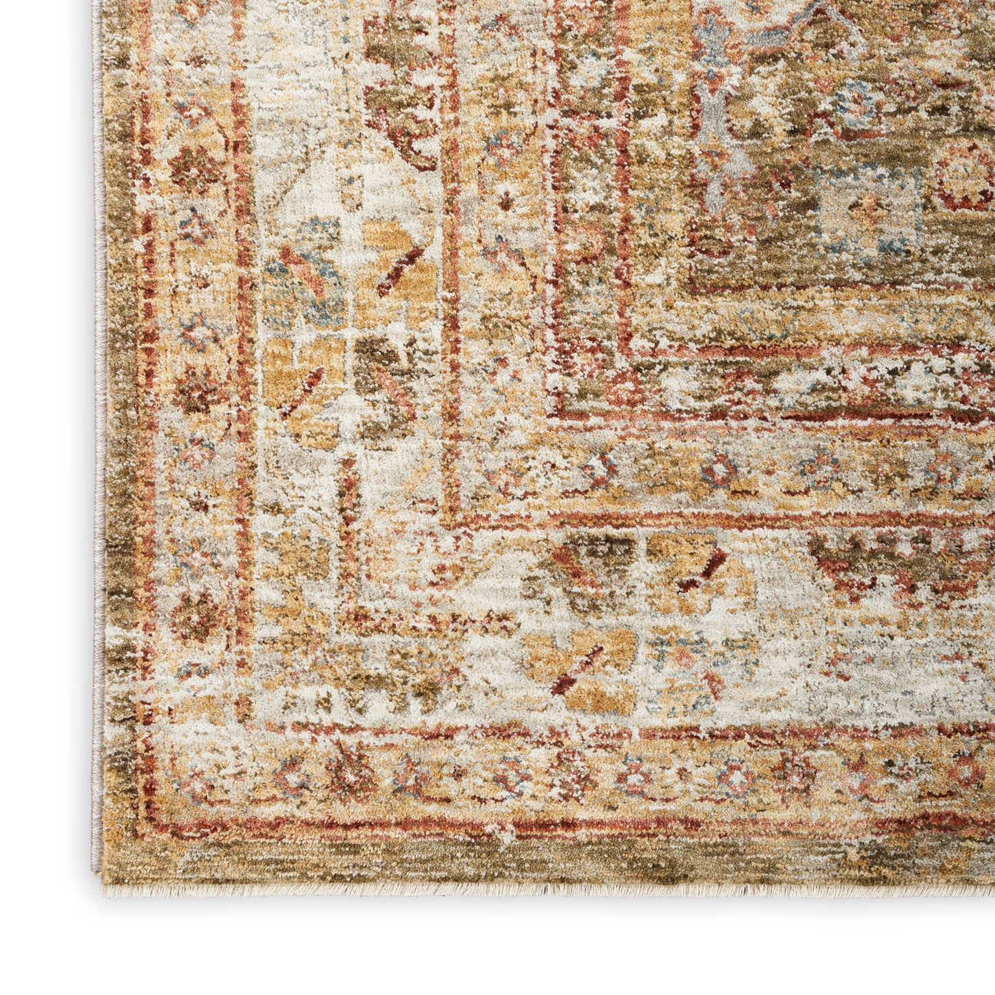 Nourison Home Sahar  Green  Traditional