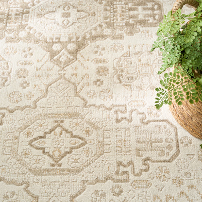 Nourison Home Pardis  Ivory Beige  Traditional