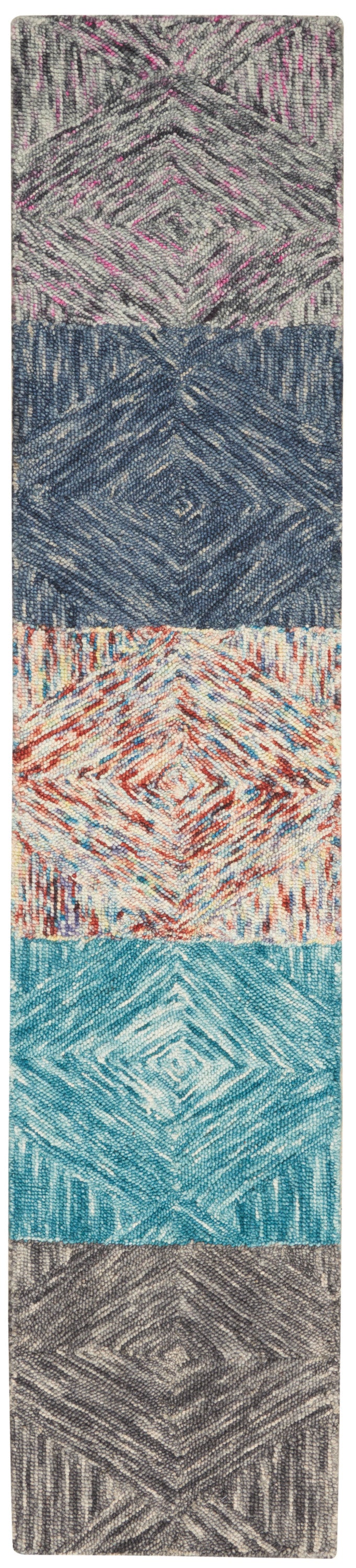 Nourison Home Interlock  Blanket  Contemporary