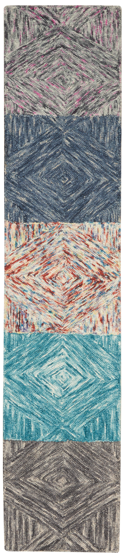 Nourison Home Interlock  Blanket  Contemporary