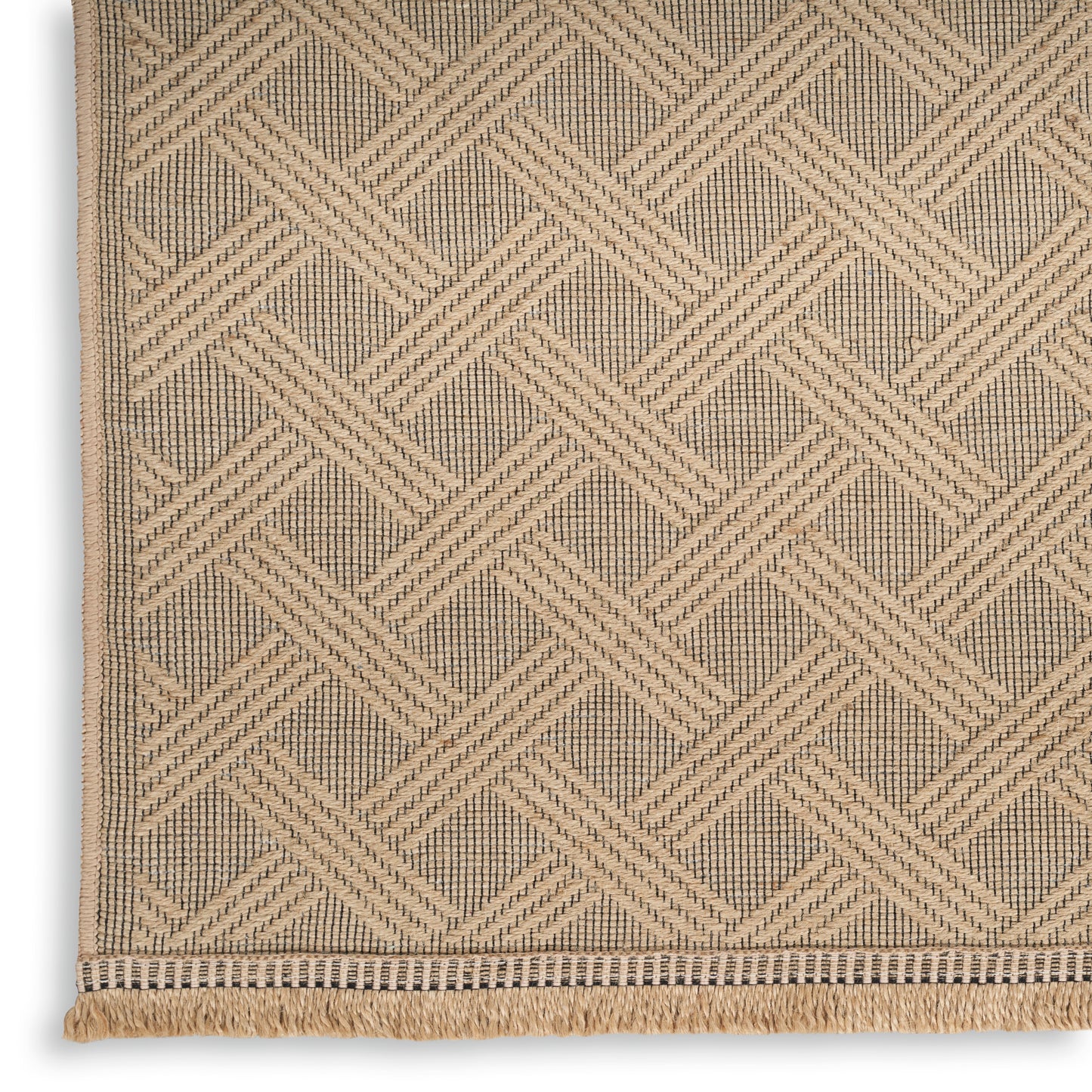 Nourison Home Washable Jute  Natural  Contemporary