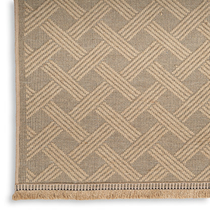 Nourison Home Washable Jute  Natural  Contemporary