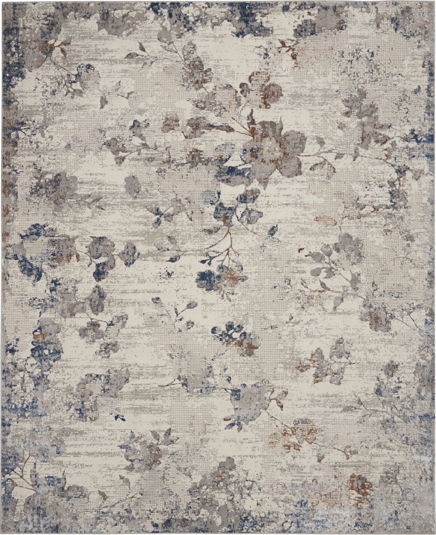 Nourison Home Royal Terrace  Ivory Grey  Contemporary