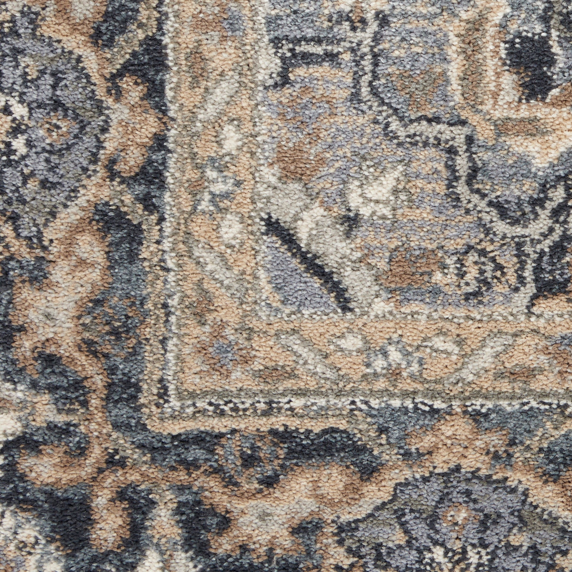 Nourison Home Moroccan Celebration  Navy  Traditional