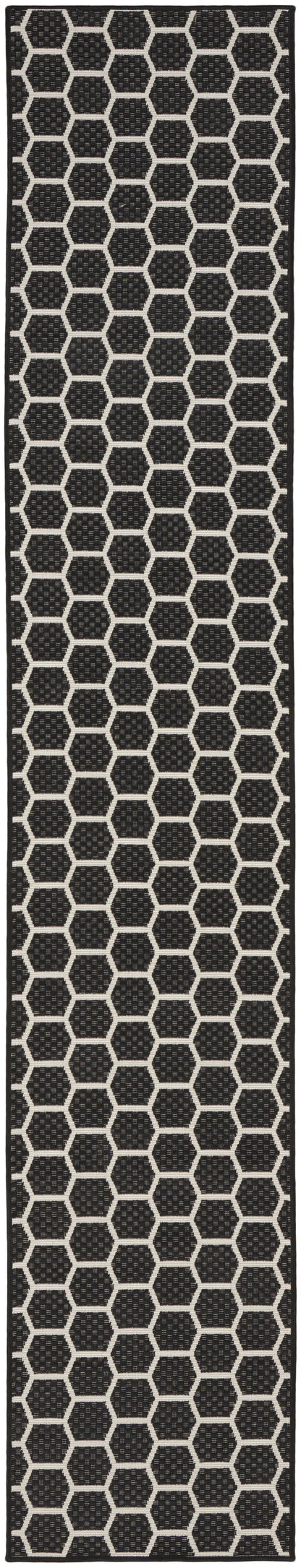 Nourison Home Twist Reversible TWS01 Black Contemporary Loom-woven Rug