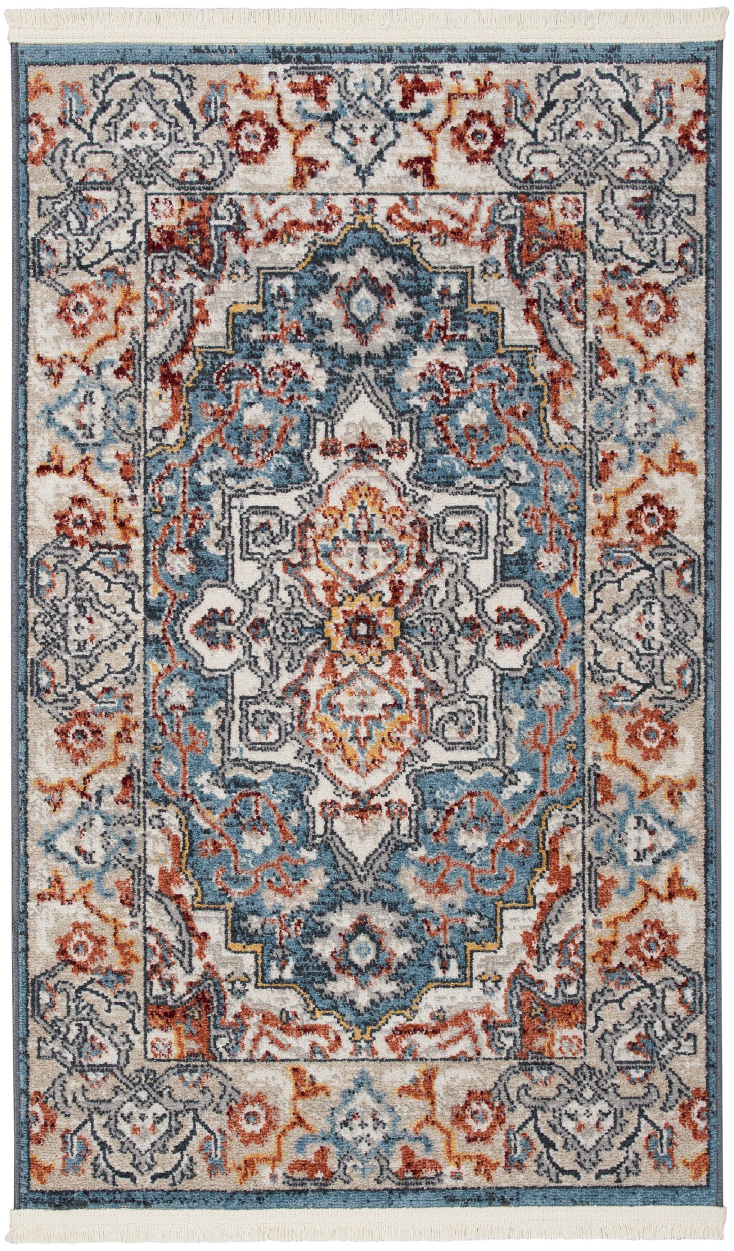 Nourison Home Carina CNA02 Multicolor Transitional Power-loomed Rug