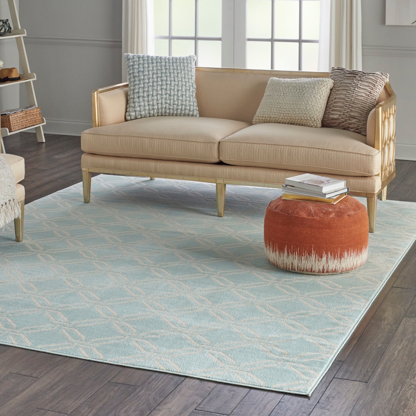 Nourison Home Jubilant  Green  Contemporary