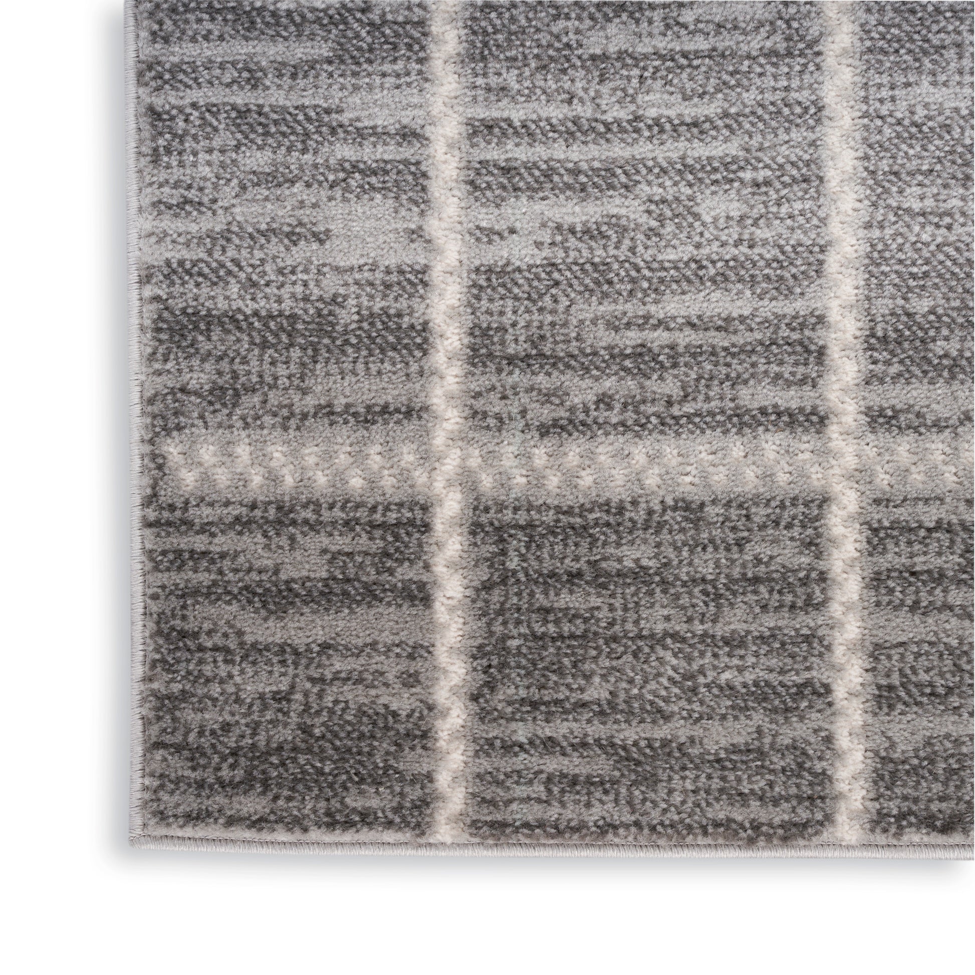 Nourison Home Serenity Home  Grey Ivory  Contemporary