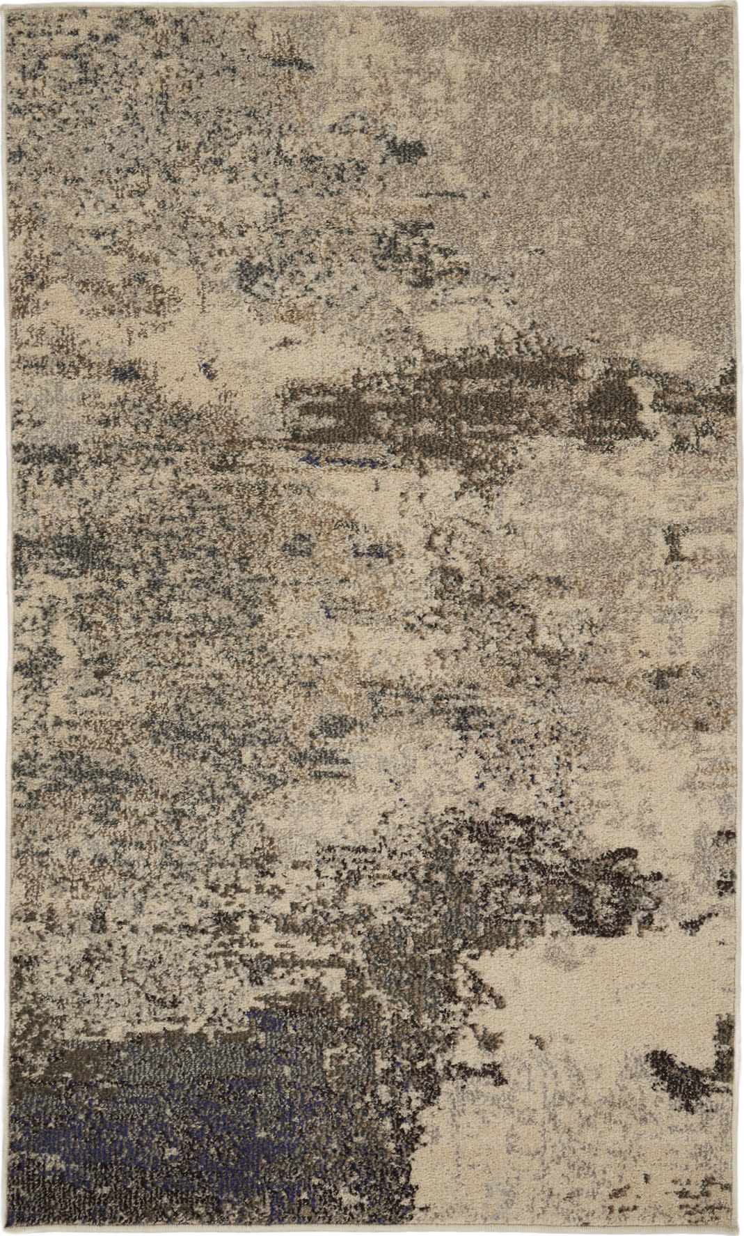 Nourison Home Celestial CES02 Ivory Grey Contemporary Power-loomed Rugs