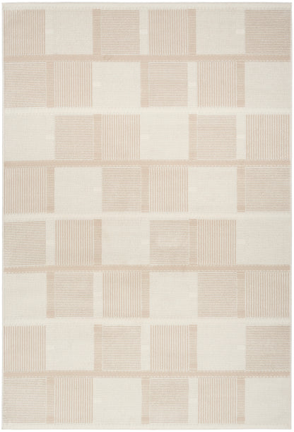 Nourison Home Nordic NRC09 Ivory Taupe Contemporary Power-loomed Rug