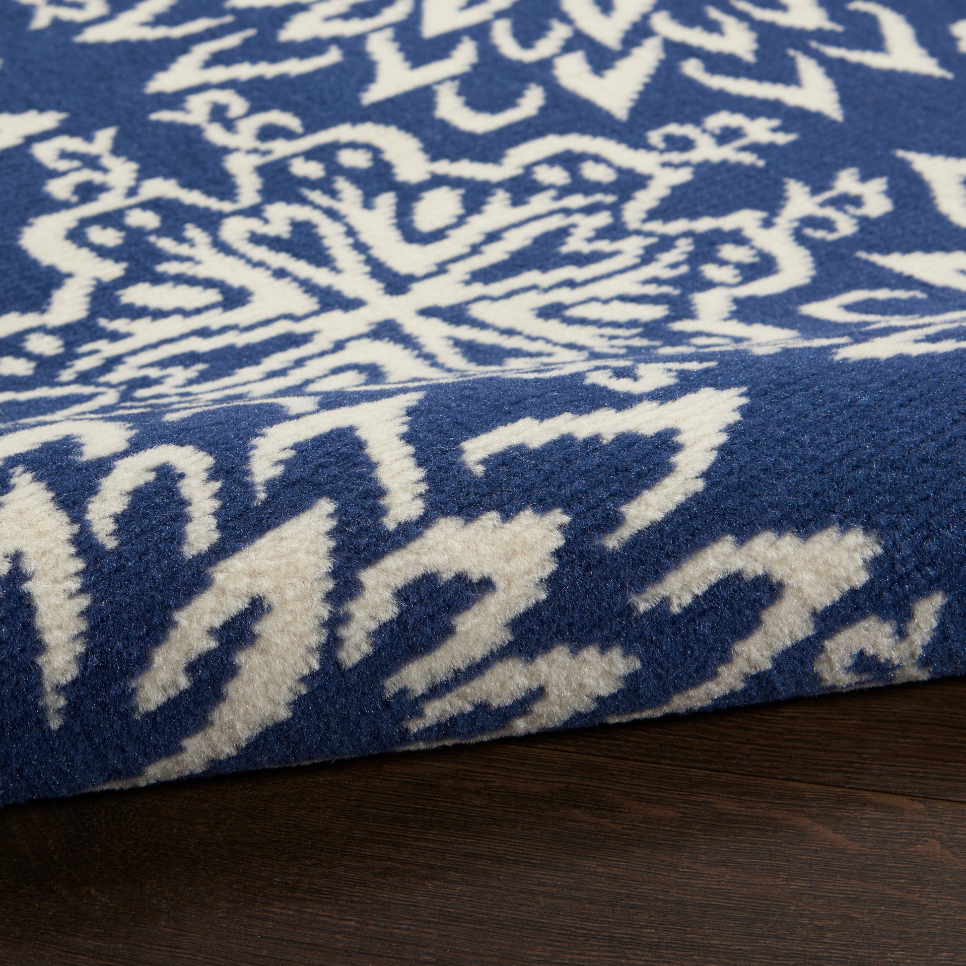Nourison Home Jubilant  Navy Ivory  Transitional
