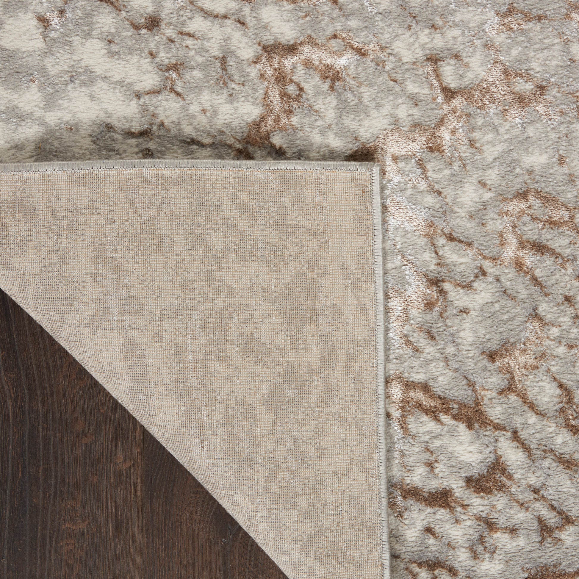 Nourison Home Glow  Grey Mocha  Contemporary