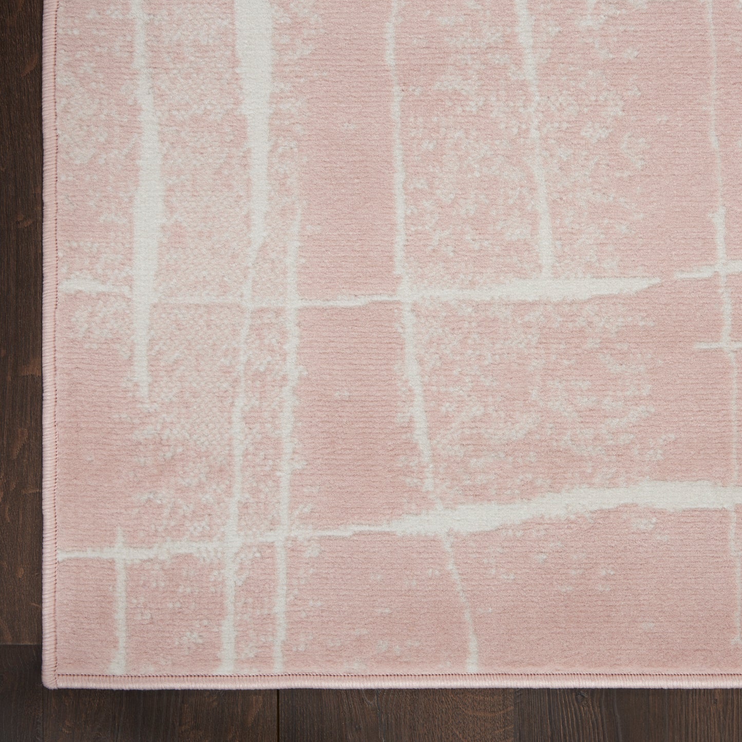 Nourison Home Whimsicle  Pink Ivory  Contemporary
