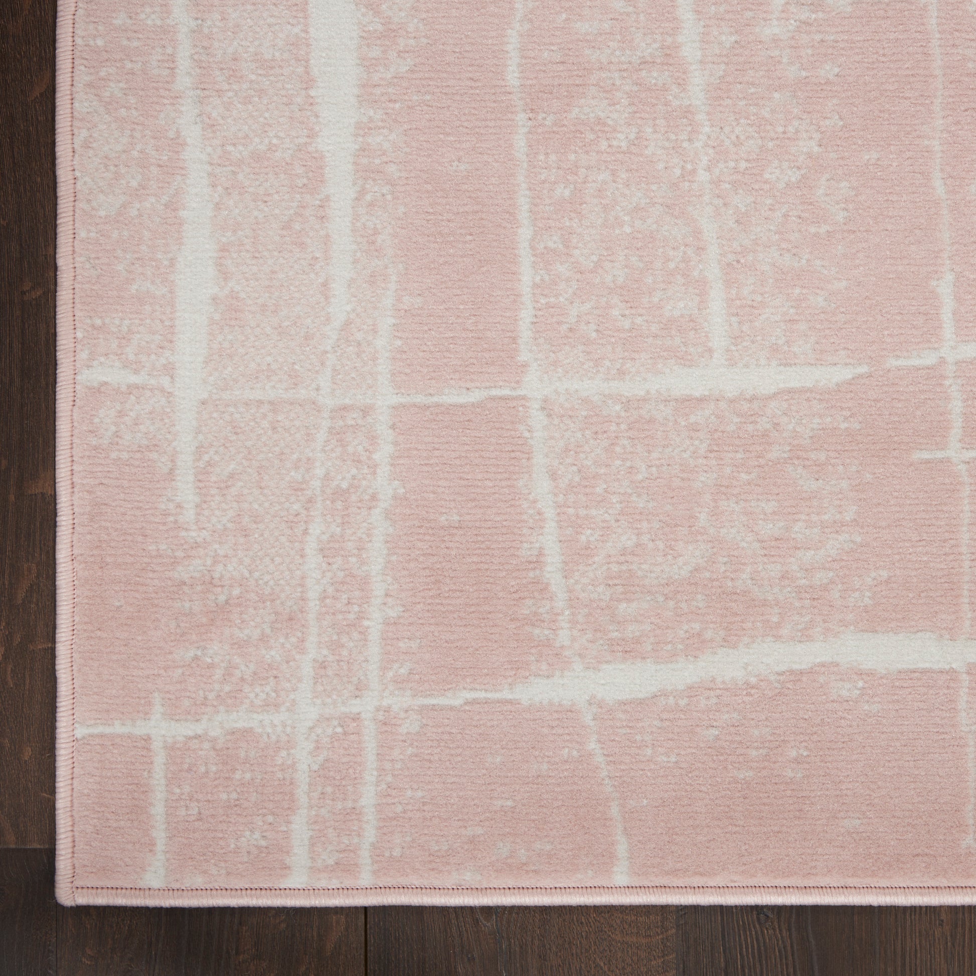 Nourison Home Whimsicle  Pink Ivory  Contemporary