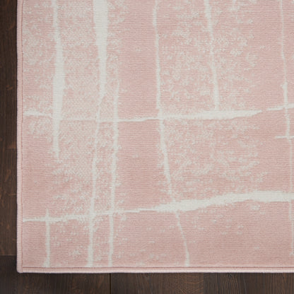 Nourison Home Whimsicle  Pink Ivory  Contemporary