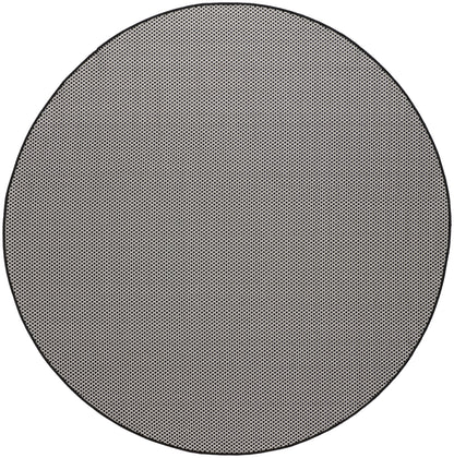 Nourison Home Courtyard COU01 Black White Contemporary Power-loomed Rug