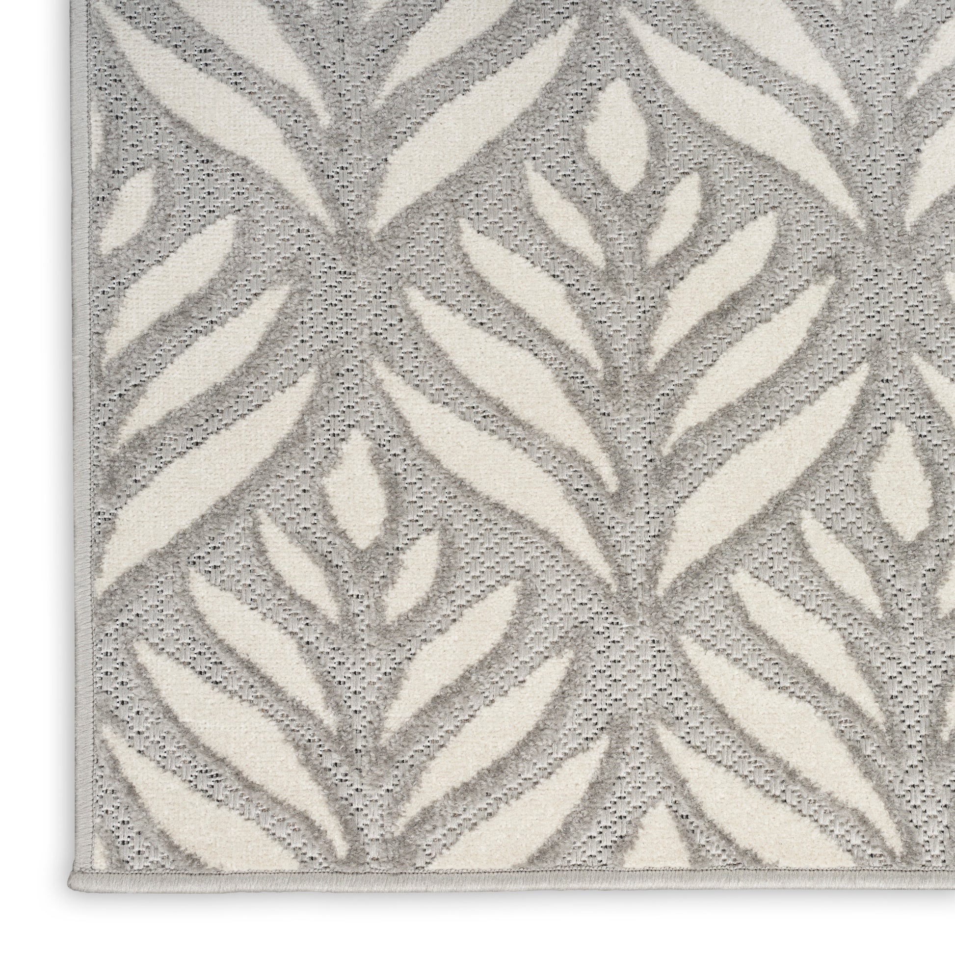 Nourison Home Aloha  Grey  Contemporary