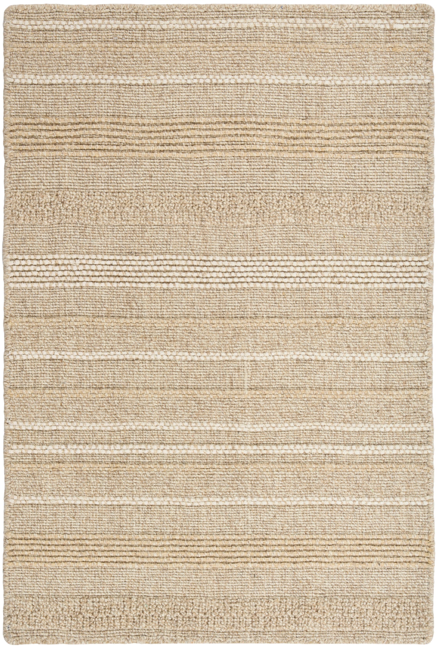 Nourison Home Embrace EMB01 Ivory Silver Contemporary Hand loomed Rug