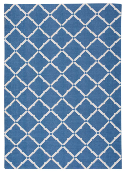 Nourison Home Home & Garden  Navy  Transitional