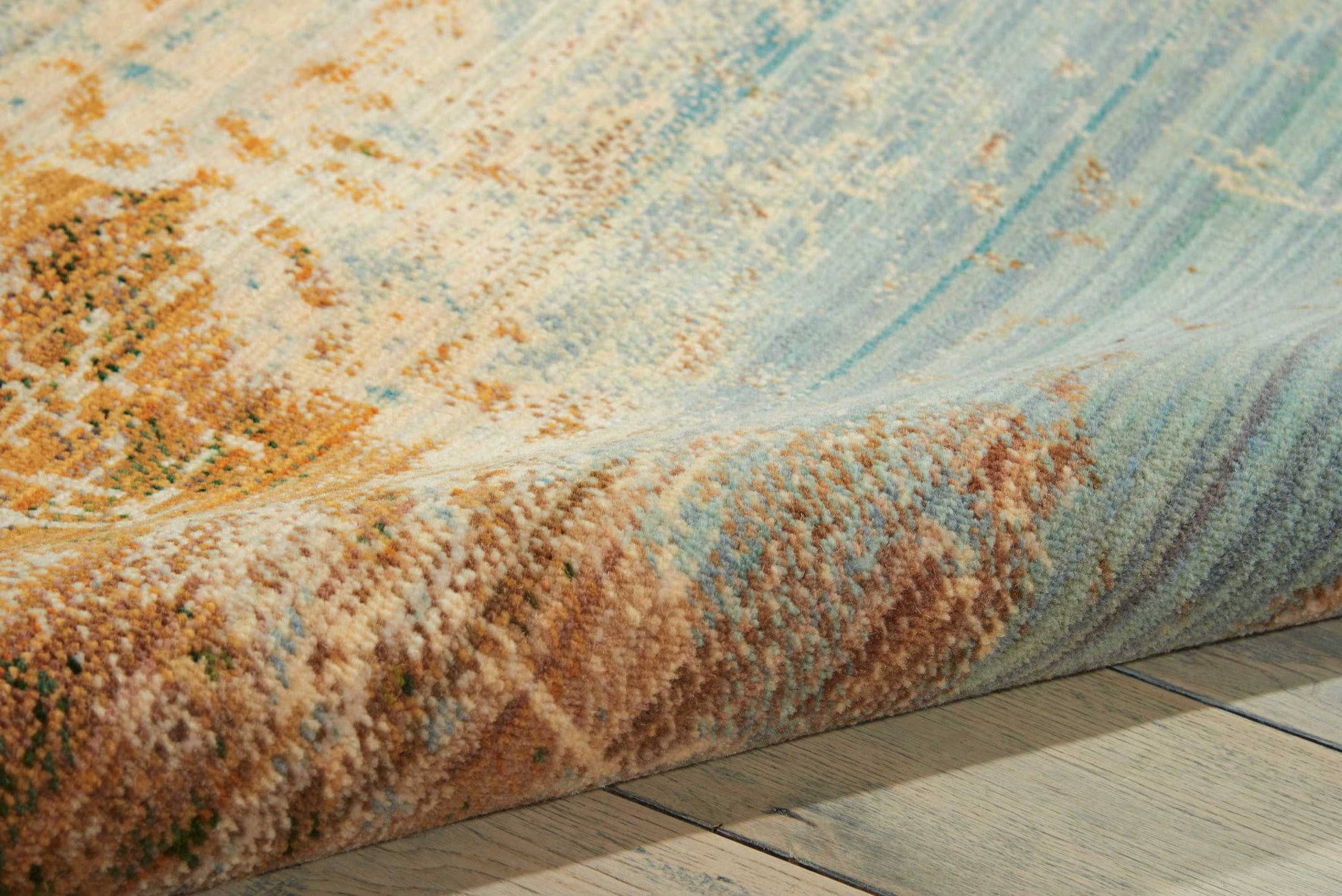 Nourison Home Rhapsody  Ocean  Transitional