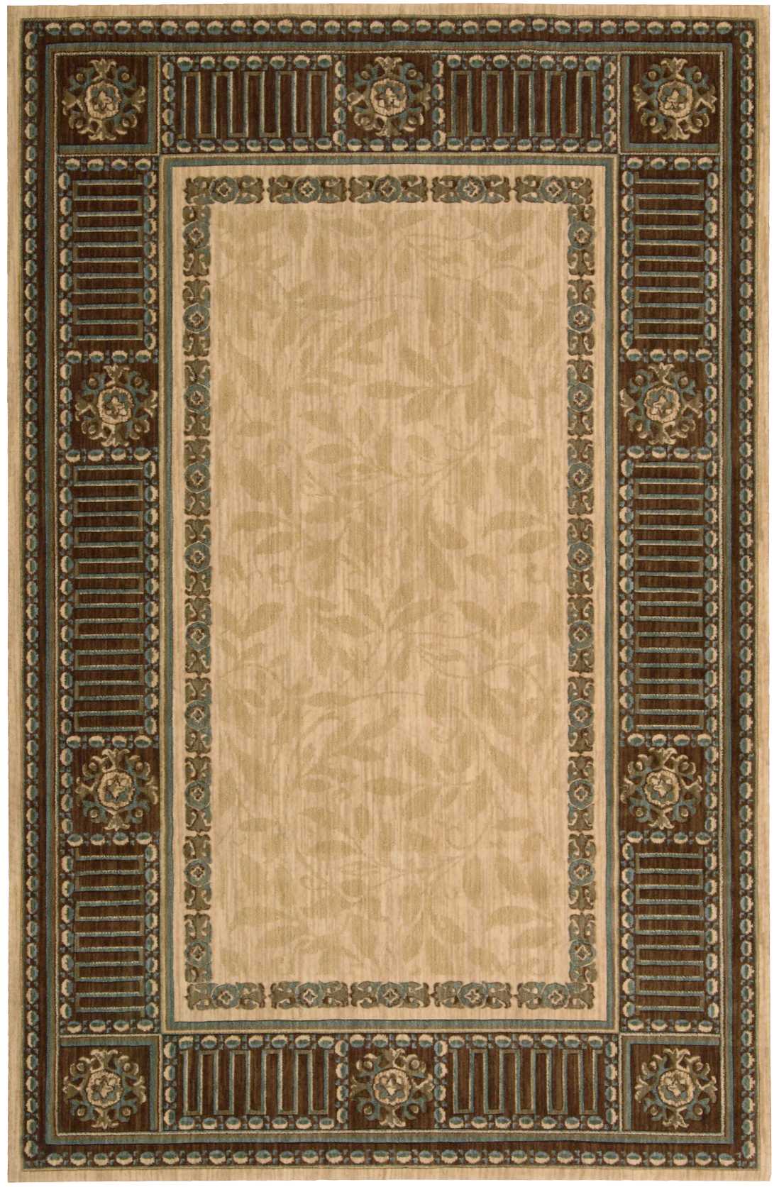Nourison Home Vallencierre  Beige  Traditional
