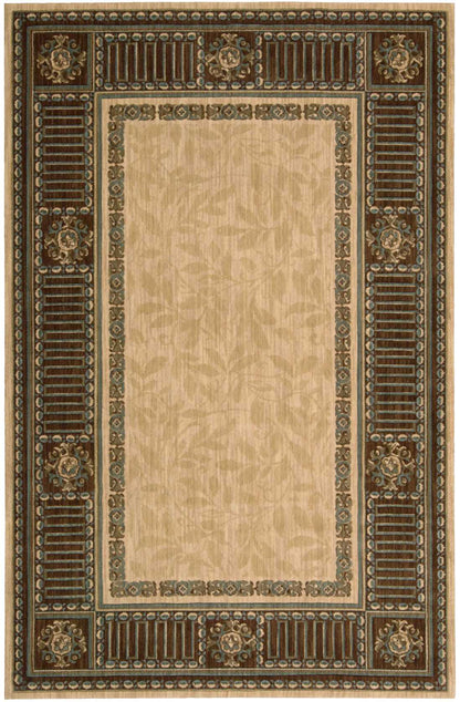 Nourison Home Vallencierre  Beige  Traditional