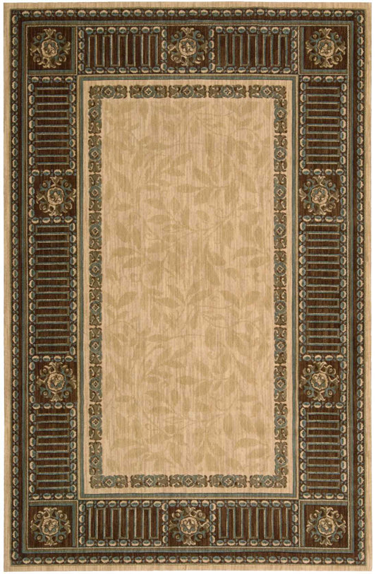Nourison Home Vallencierre  Beige  Traditional