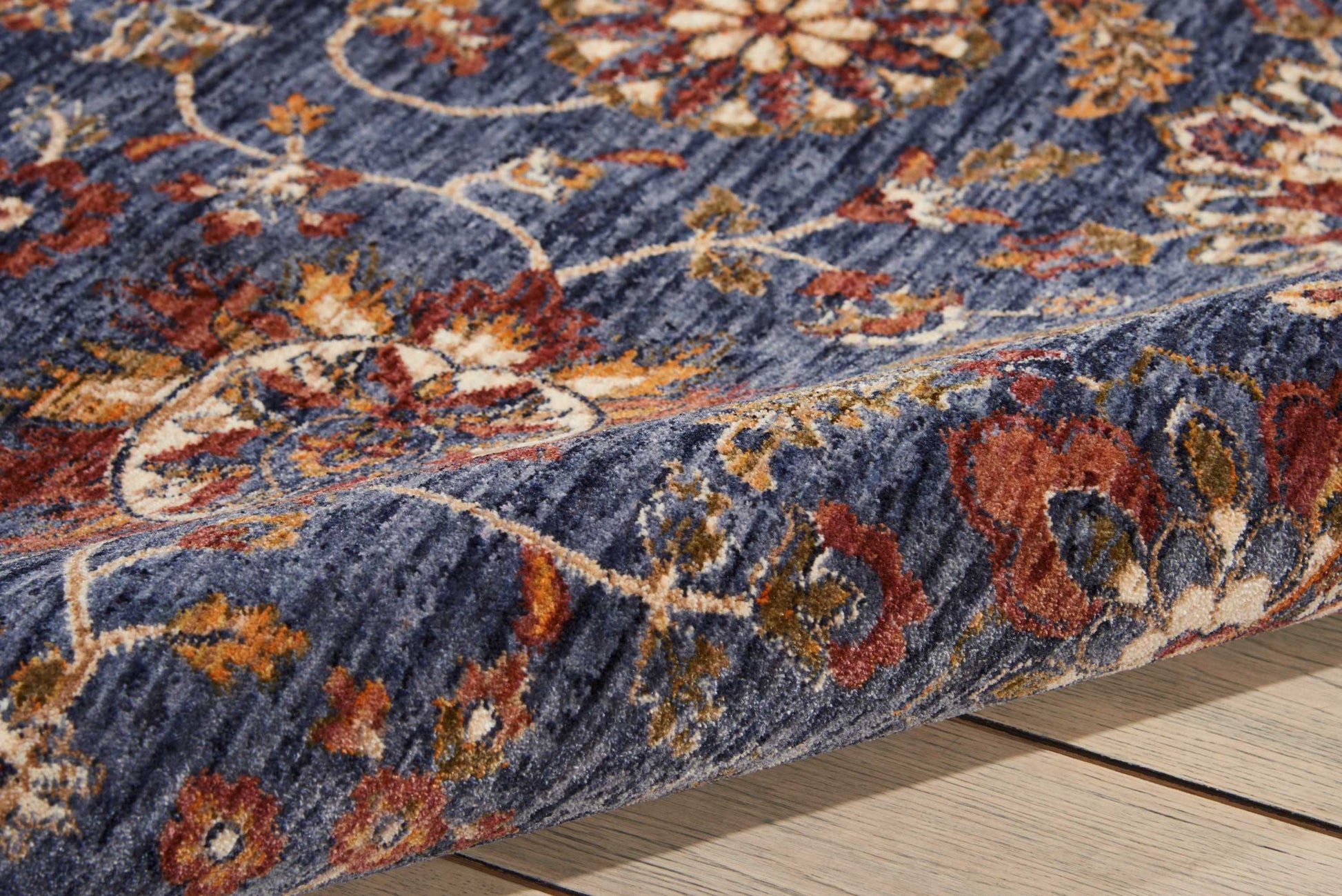 Nourison Home Lagos  Blue  Traditional