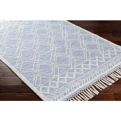 Surya Fleur FLE-2303 White Global Woven Rug