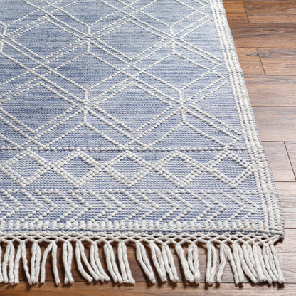 Surya Fleur FLE-2303 White Global Woven Rug