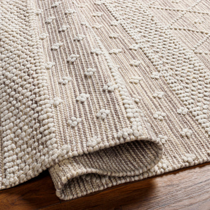 Surya Fleur FLE-2306 White Global Woven Rug