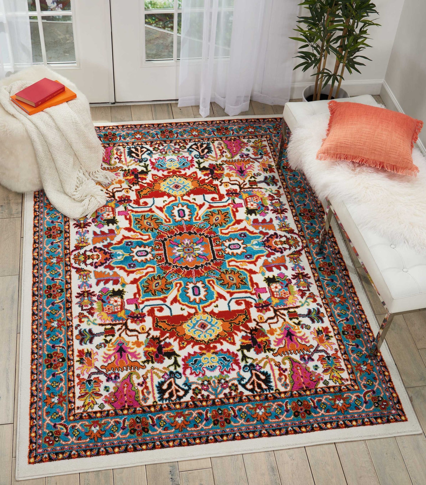 Nourison Home Oakdale  Ivory  Traditional