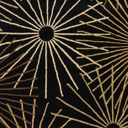 Surya Forum FM-7090 Black Modern Tufted Rug