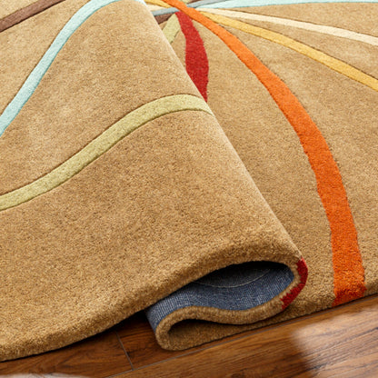 Surya Forum FM-7140 Mustard Modern Tufted Rug