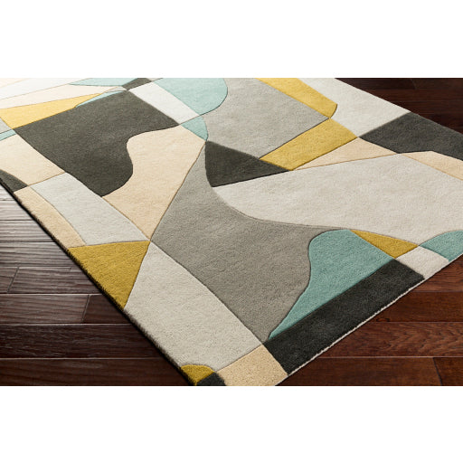 Surya Forum FM-7194 Olive Modern Tufted Rug