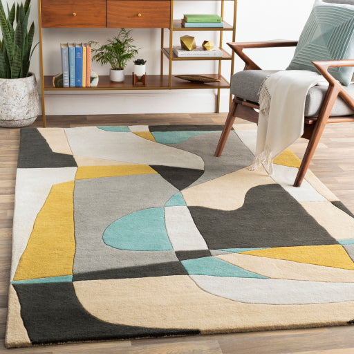 Surya Forum FM-7194 Olive Modern Tufted Rug
