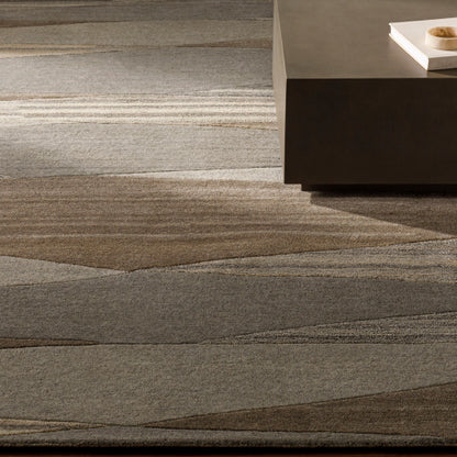 Surya Forum FM-7211 Charcoal Modern Tufted Rug