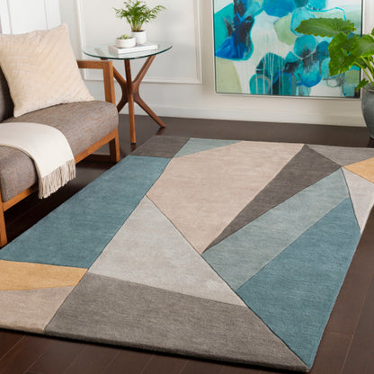 Surya Forum FM-7223 Dusty Sage Modern Tufted Rug