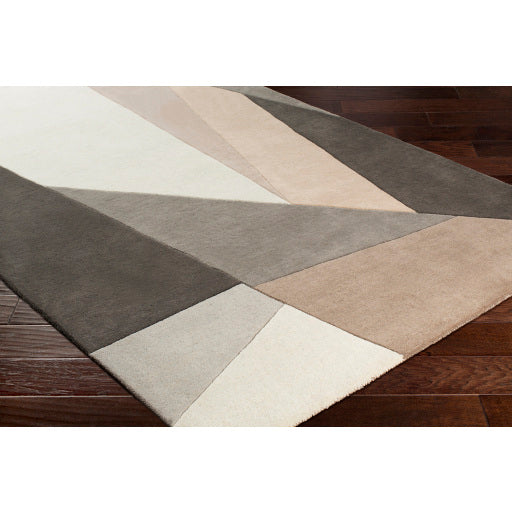Surya Forum FM-7225 Charcoal Modern Tufted Rug