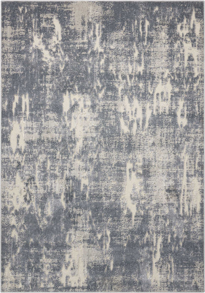 Michael Amini Gleam MA602 Slate Contemporary Power-loomed Rug