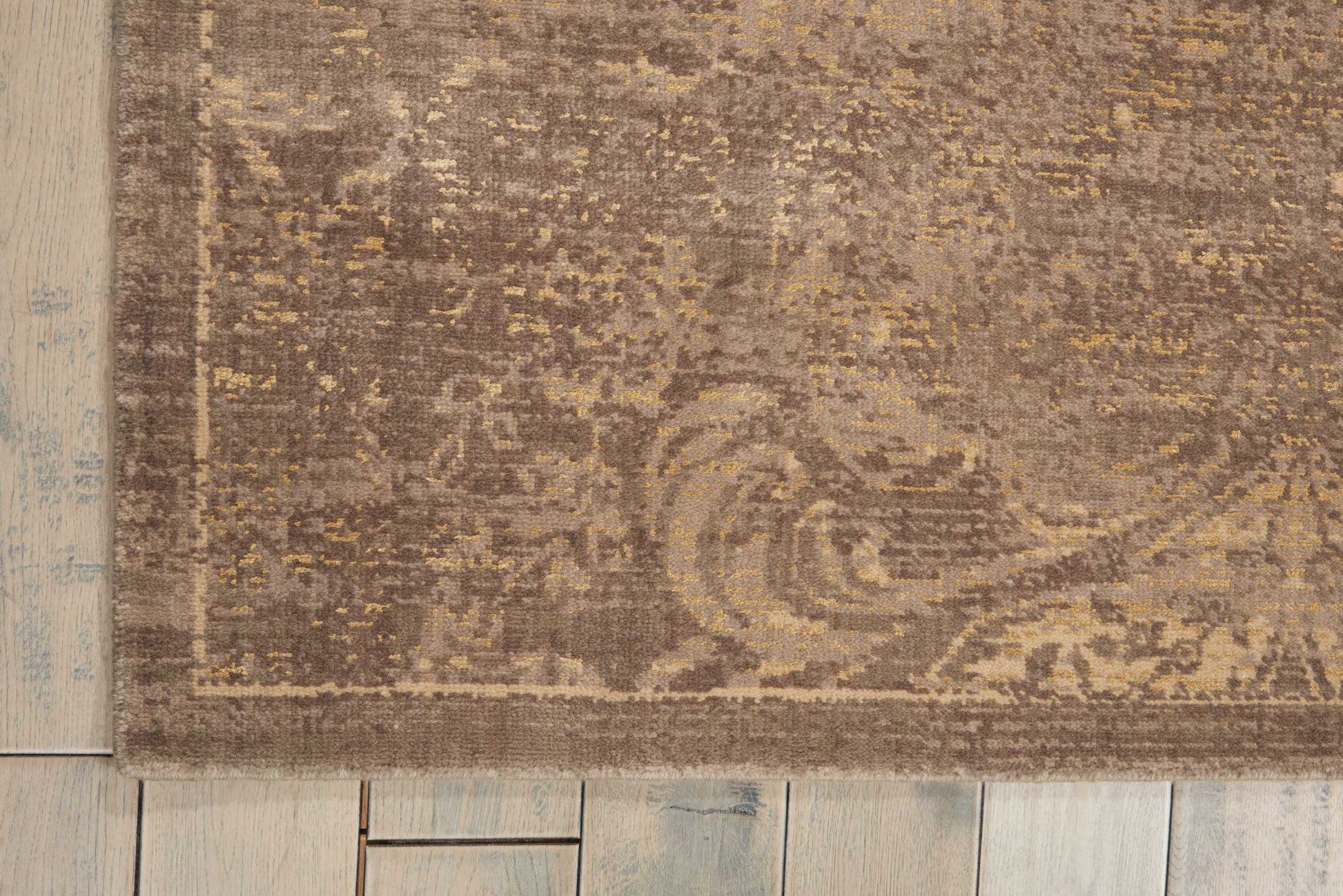 Nourison Home Silken Allure  Mushroom  Traditional