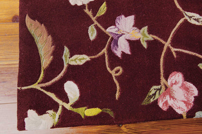 Nourison Home Julian  Ruby  Transitional