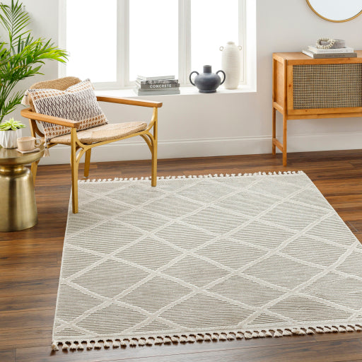 Surya Finland FND-2309 Cream Global Machinemade Rug